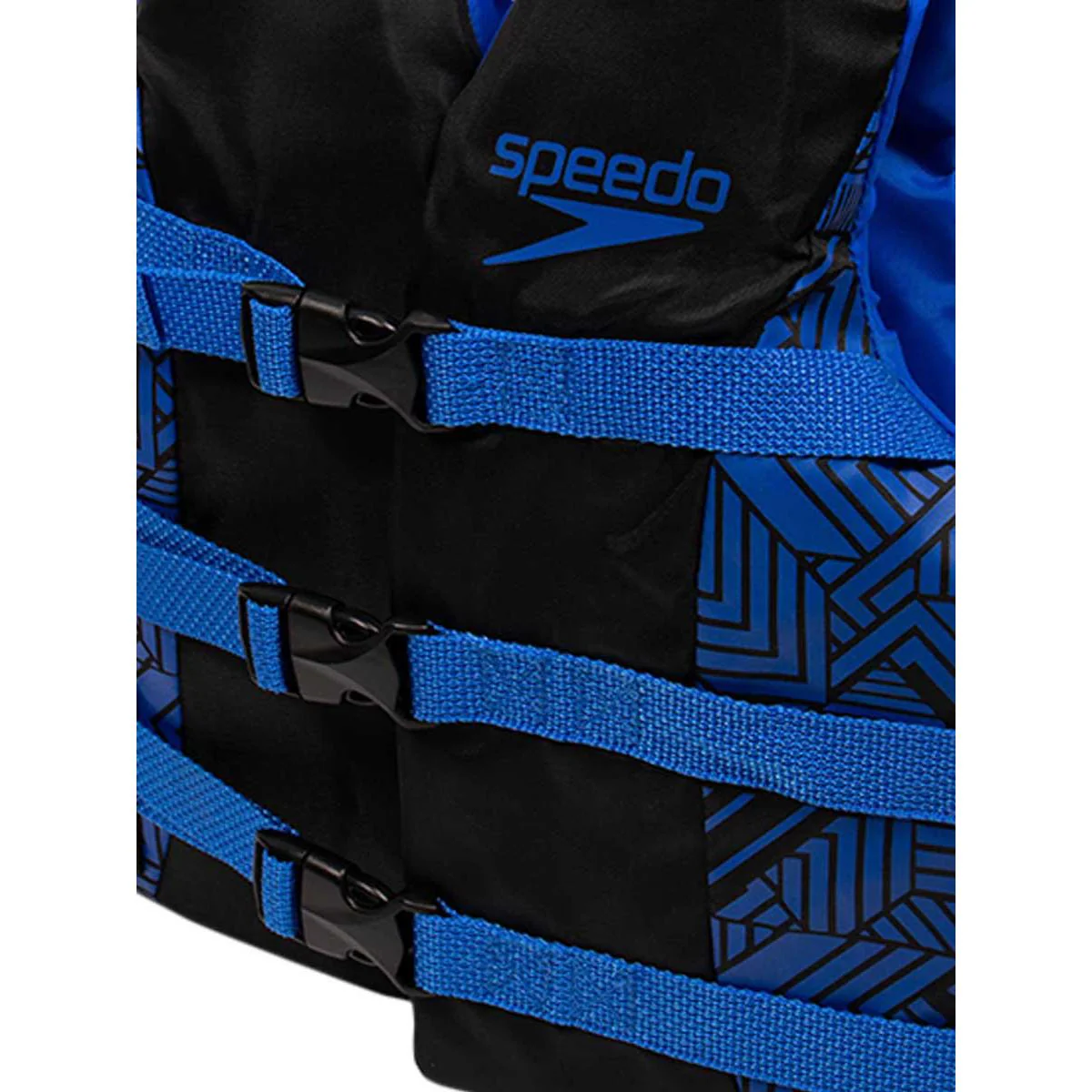 SPEEDO Child Universal Nylon PFD Kids Life Vest - Black - ONE SIZE