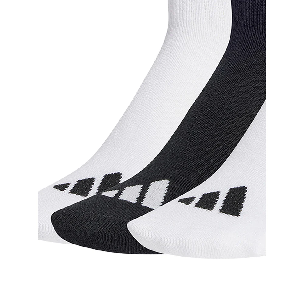 ADIDAS Ribbed Kids Socks (3 Pairs) - Multi Color - 2XL (KIDS SIZE)