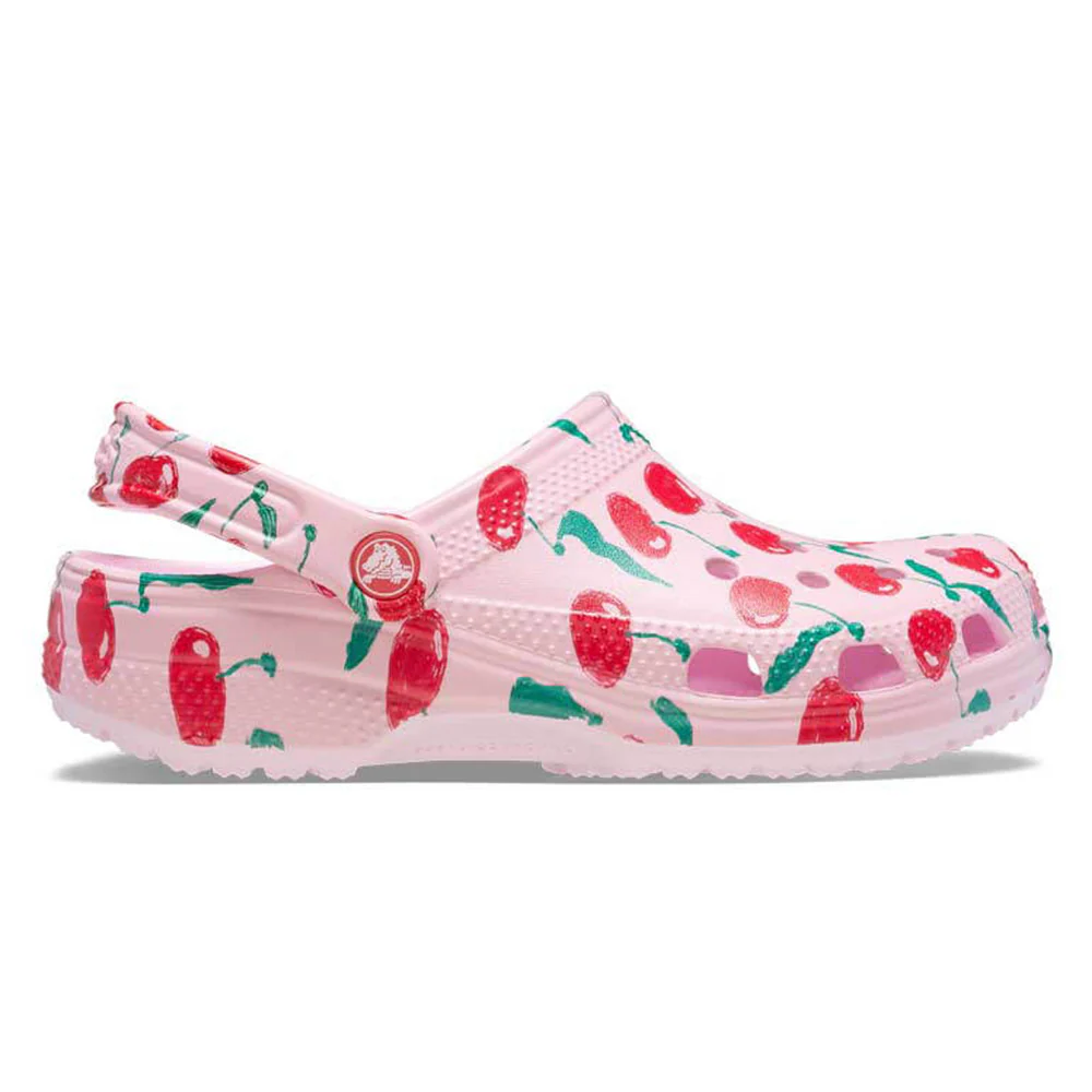 Сабо унисекс Crocs Classic Fresh Fruits Clog — цвет розовый, Us M4/W6