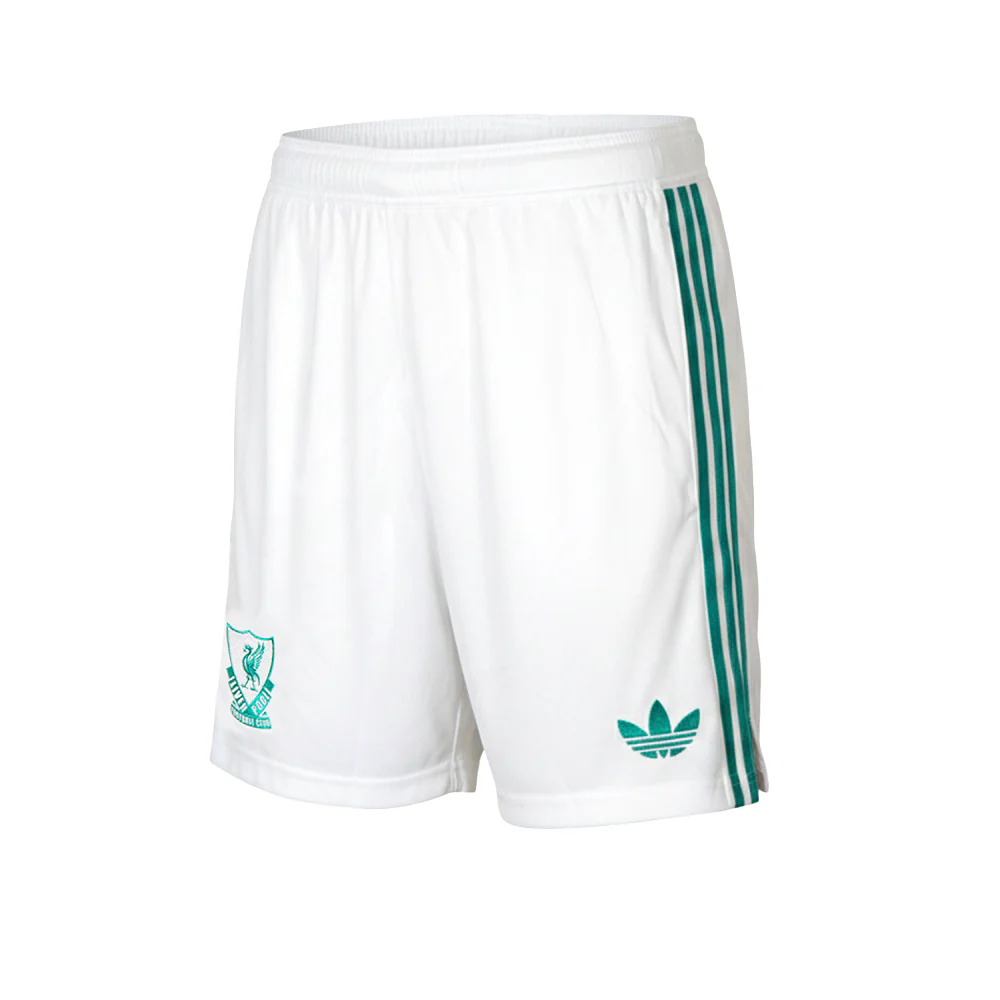 ADIDAS Men's Liverpool FC Third 2025/26 Football Shorts - White - 2XL (UK SIZE)