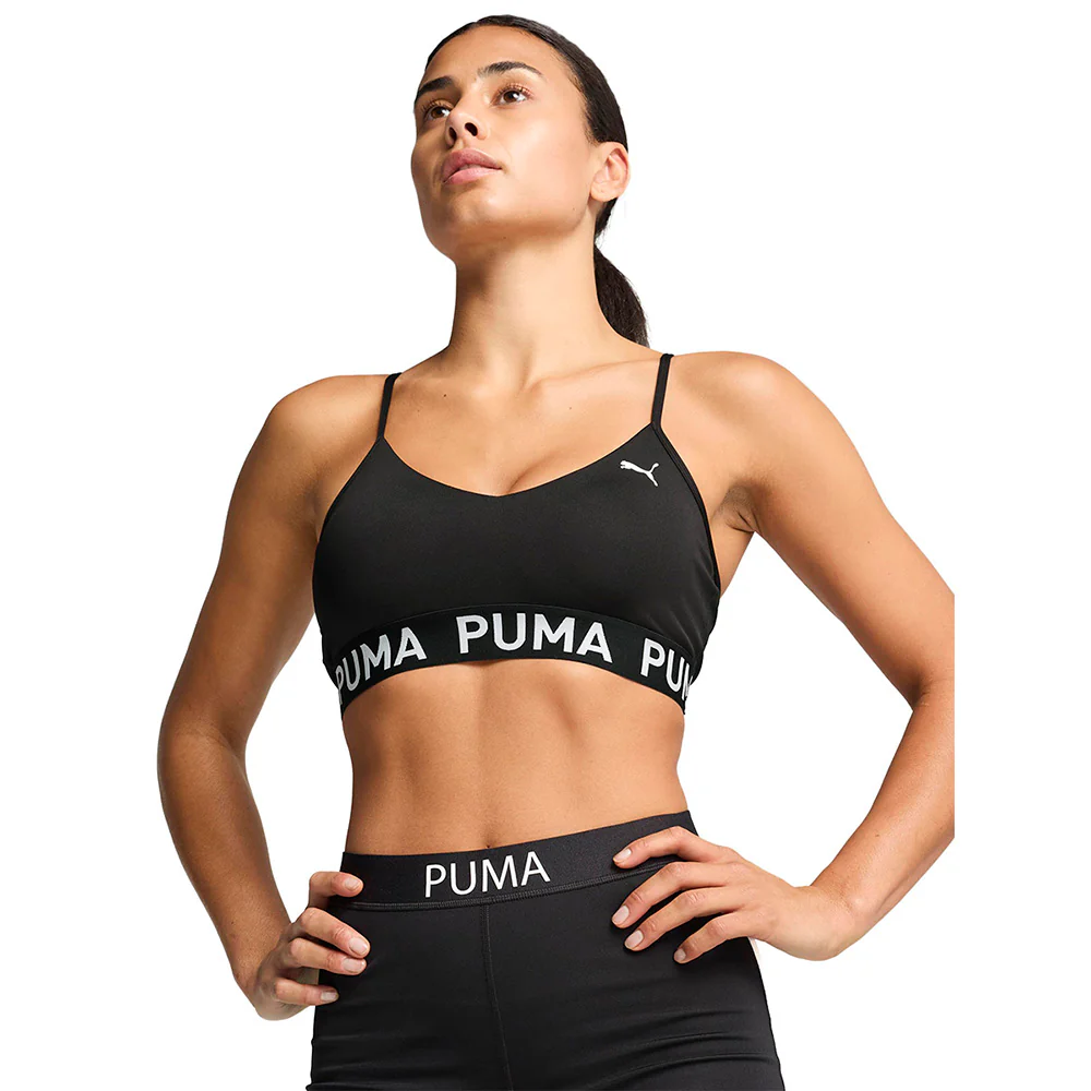 PUMA Move Strong Women's Sport Bra - Black - L (UK SIZE)