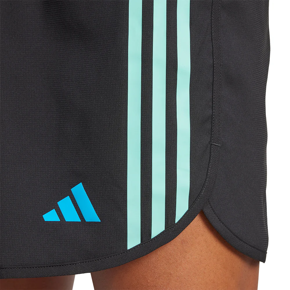 ADIDAS Own the Run 3-Stripes Men's Running Shorts - Black - 2XL (ASIAN SIZE)