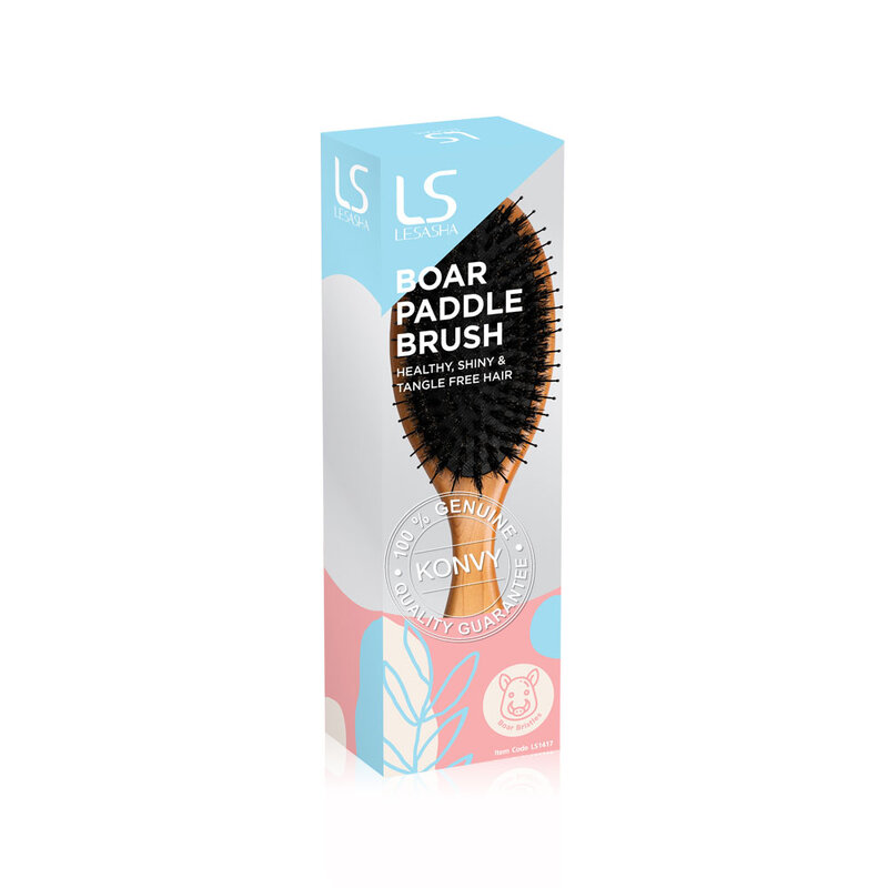 Le'sasha Boar Paddle Brush