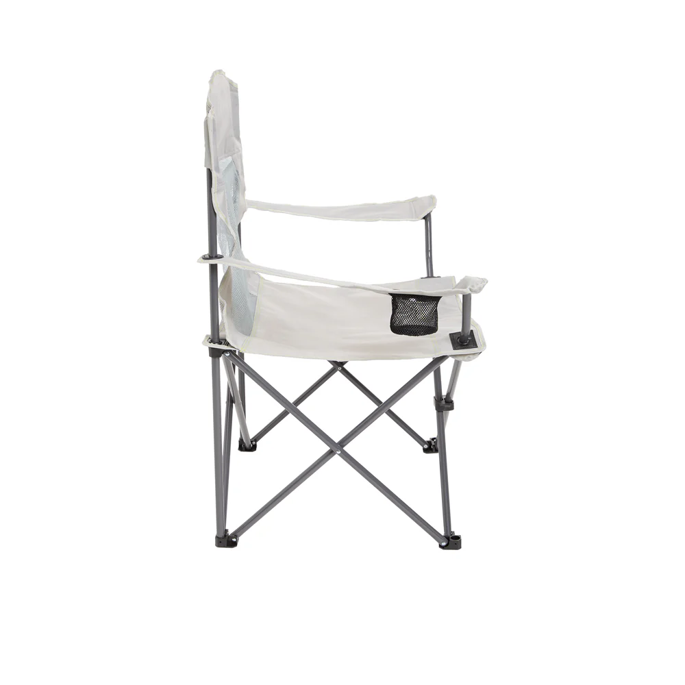 MCKINLEY Faro 200 XL Camping Chair - Grey - ONE SIZE