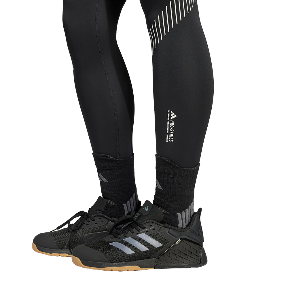 ADIDAS Optime Power 7/8 Women's Training Leggings - Black - 2XL (ASIAN SIZE)