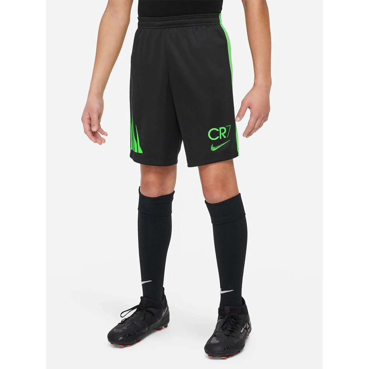 NIKE CR7 Dri-FIT Academy23 Kids Football Shorts - Black - L (US SIZE)
