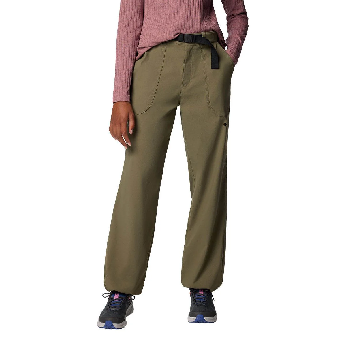 Женские брюки Columbia Brea Falls™ Nylon Hiking — цвет зеленый, размер L (американский размер)