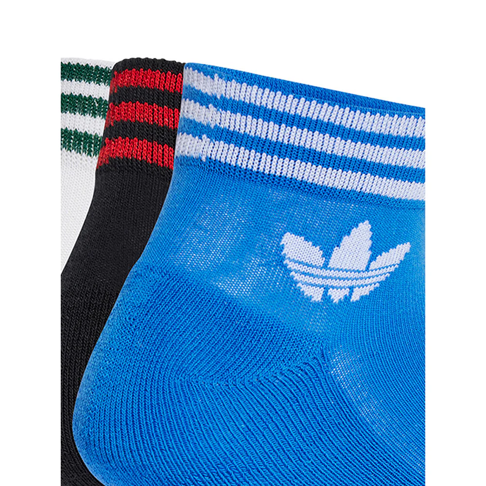 ADIDAS ORIGINALS Island Club Trefoil Ankle Unisex Socks (3 Pairs)