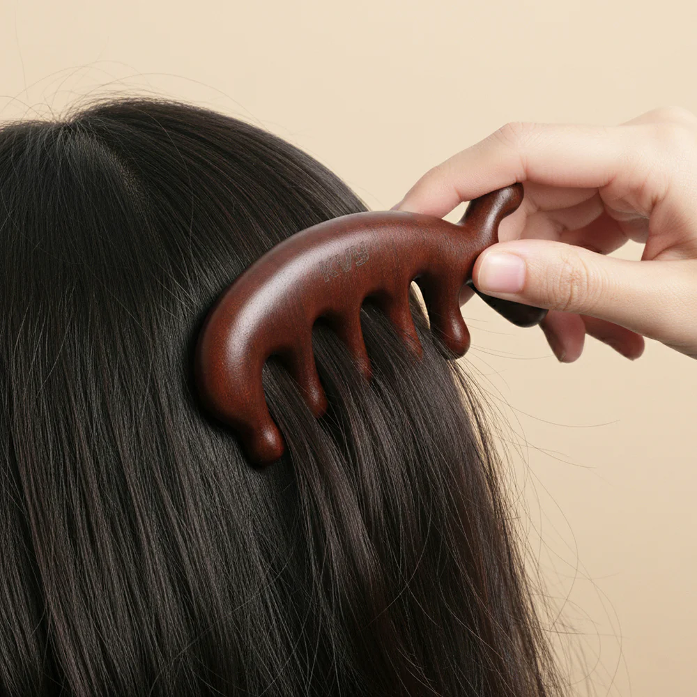 KVY Wooden Scalp Massage Comb