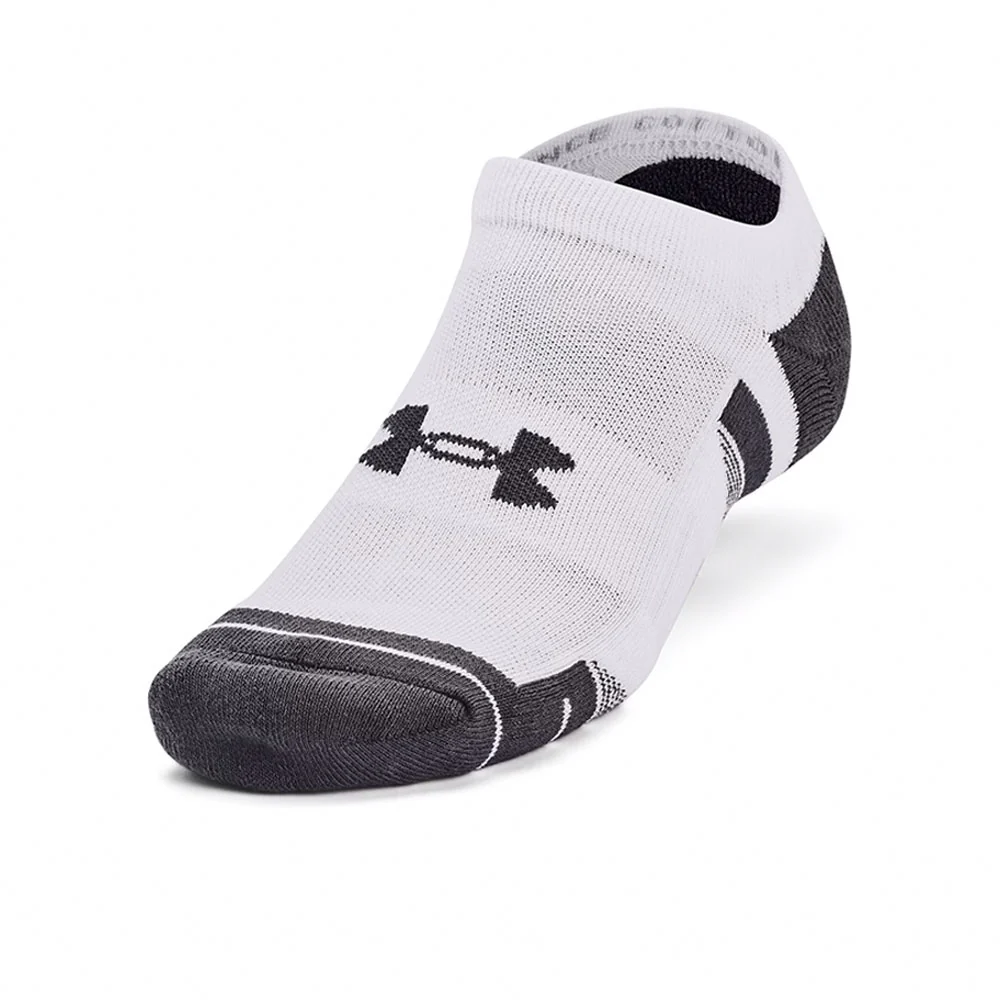 UNDER ARMOUR Performance Cotton No Show Unisex Socks (3 Pairs)