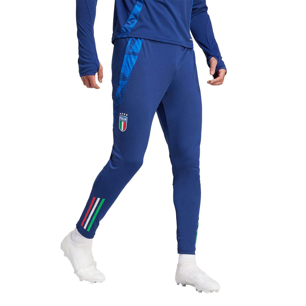 ADIDAS Italy Tiro 2024 Competition Training Men's Football Pants - Blue - 2XL (UK SIZE)