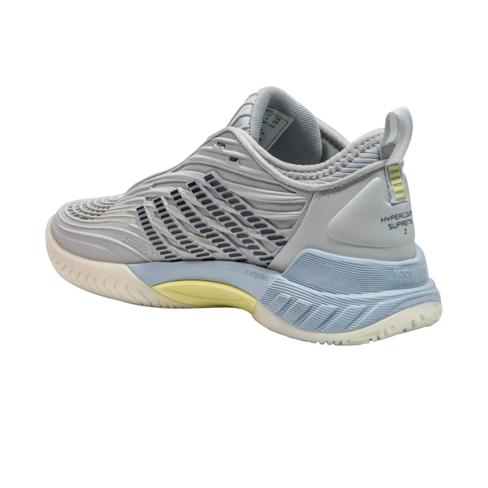 K-SWISS Hypercourt Supreme 2 Women's Tennis Shoes - Grey - US 10