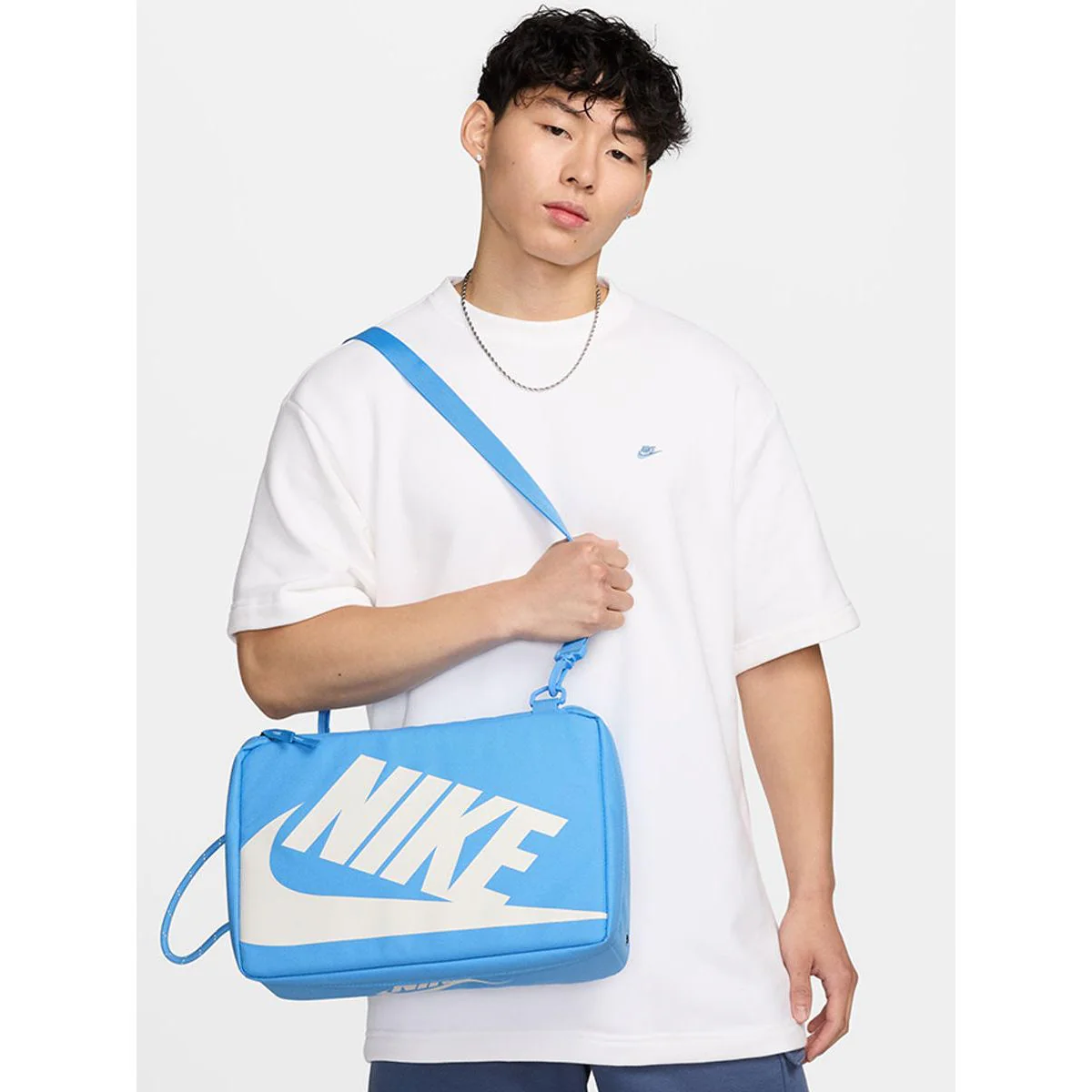 NIKE DA7337 Unisex Shoe Bag - Blue - ONE SIZE