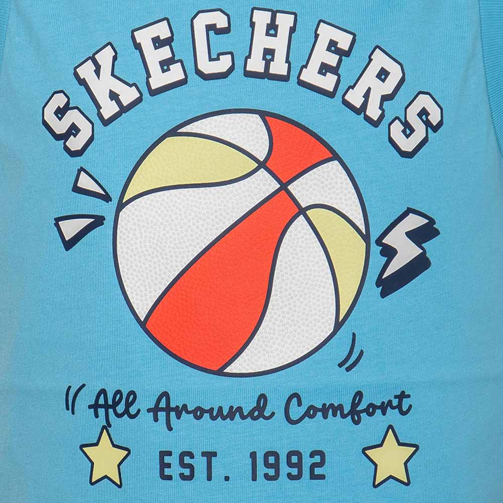 Skechers Basketball Culture Kids Tank — цвет синий, размер L (американский размер)