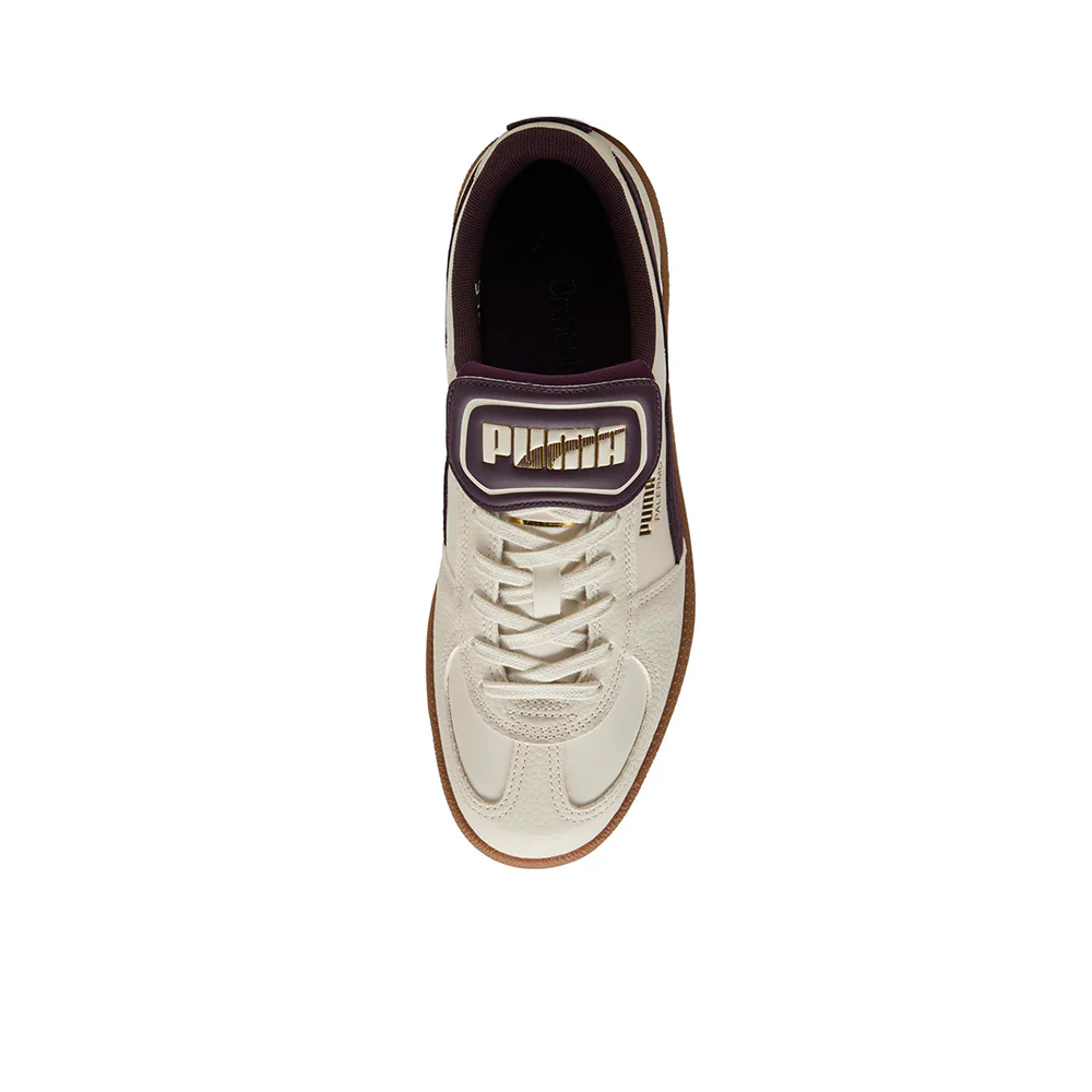 PUMA Palermo Premium Unisex Lifestyle Shoes - Beige - UK 10