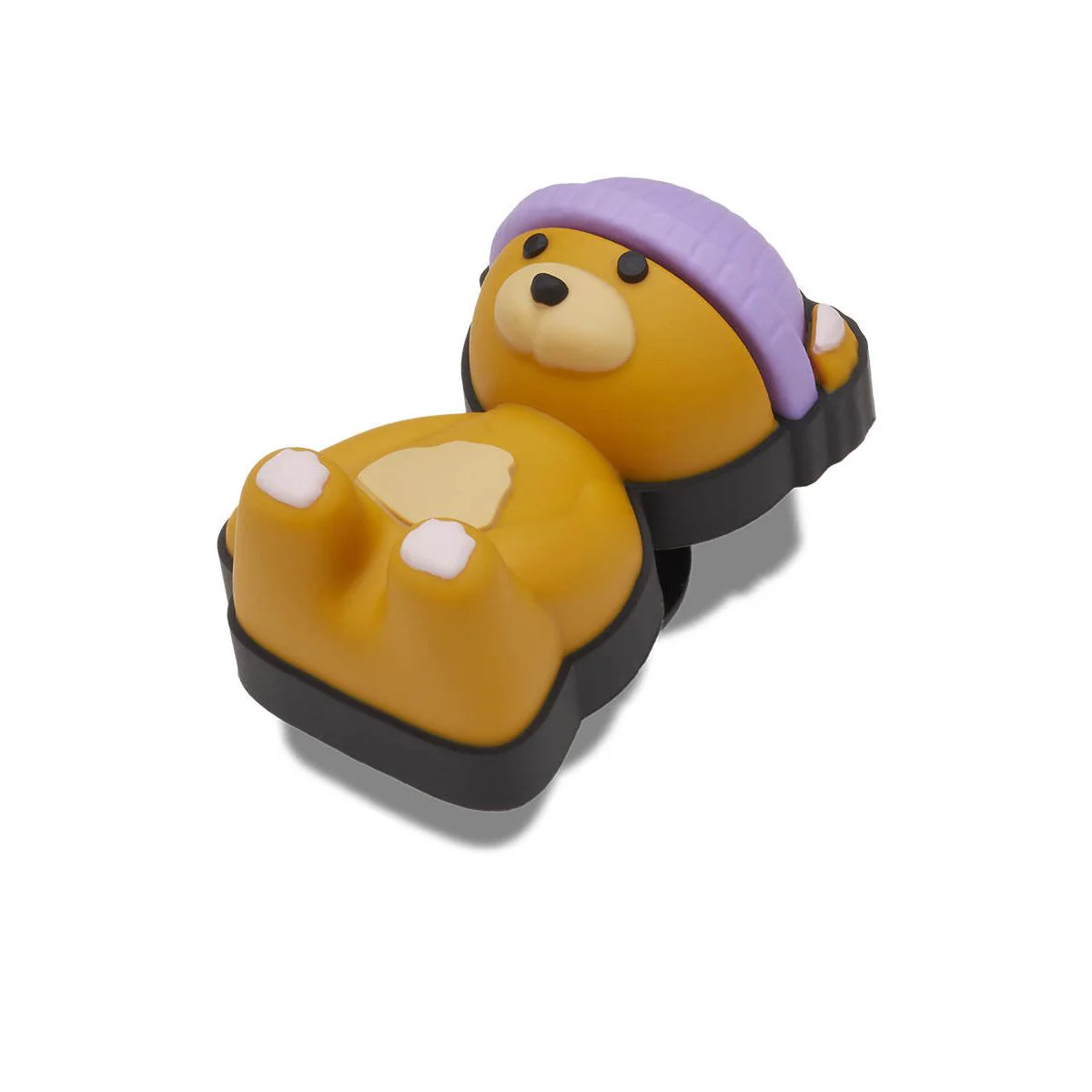 CROCS Jibbitz Teddy Bear with Beanie Shoes Charm - Multi Color - ONE SIZE