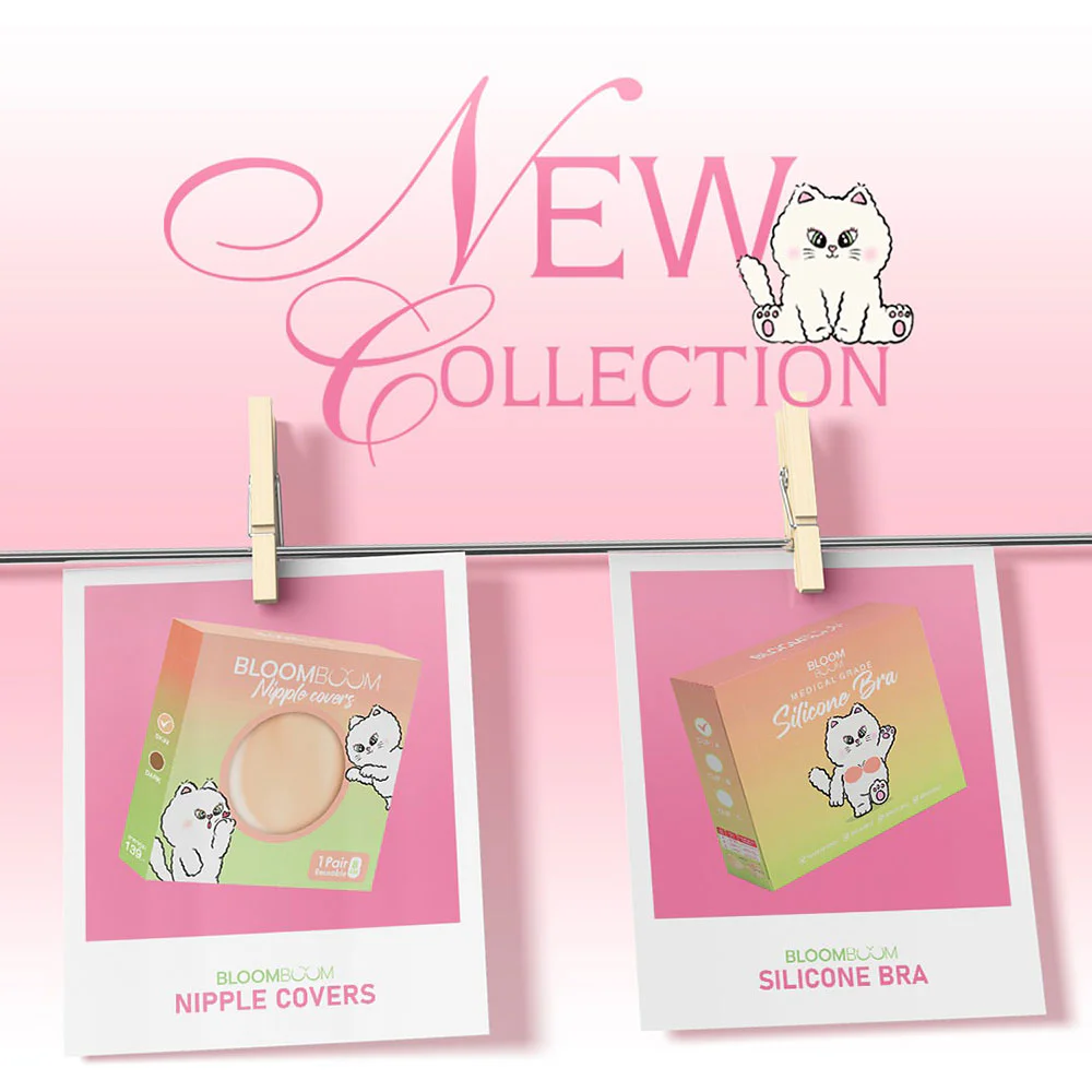Bloomboom Silicone Bra A 1 Pairs — Bra A