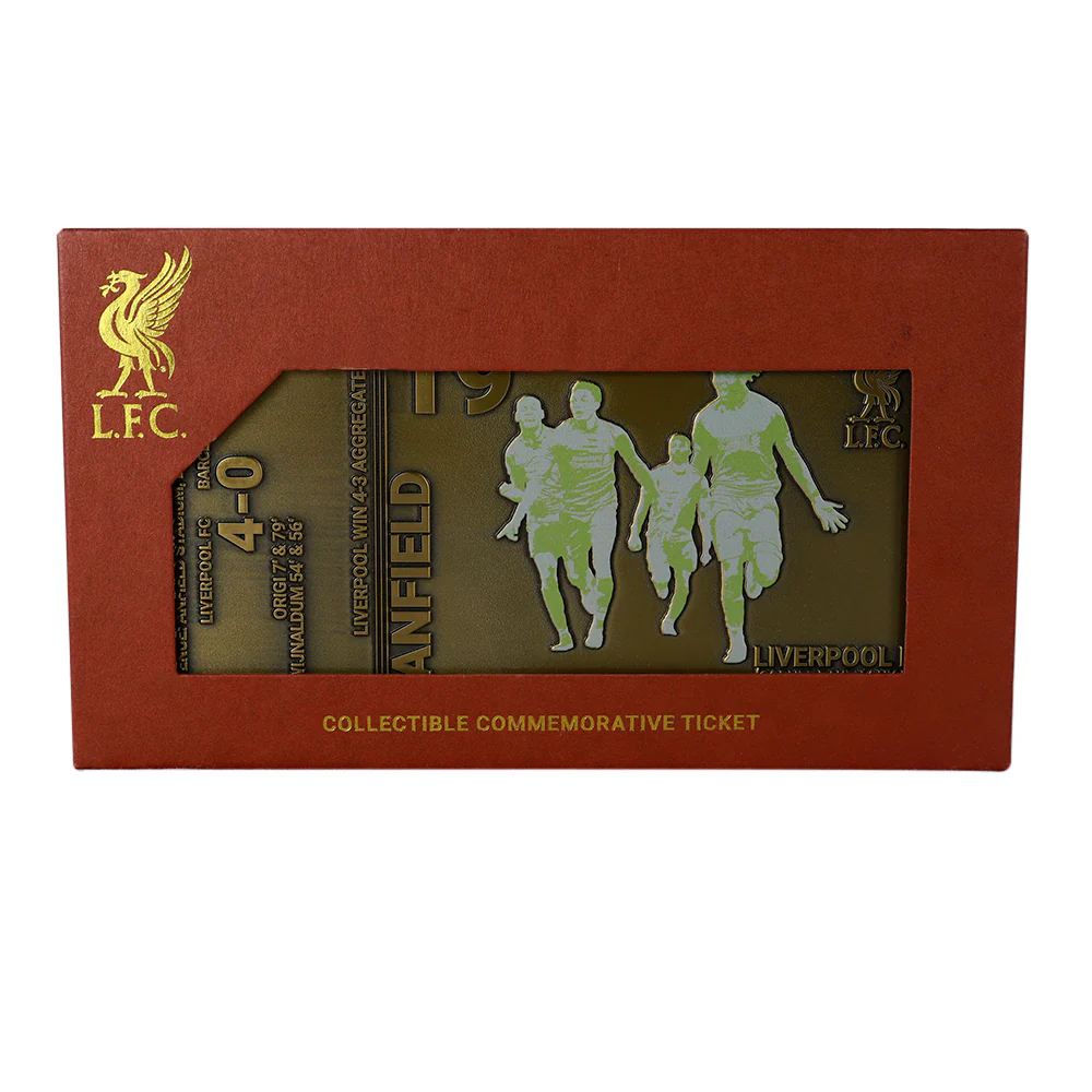 LFC 4 - 0 Barcelona Ticket - Gold - ONE SIZE