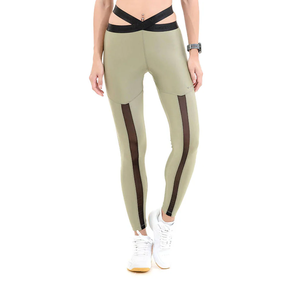 V-WORKOUT VWO002 Women's Training Pants - Grey - L (US SIZE)