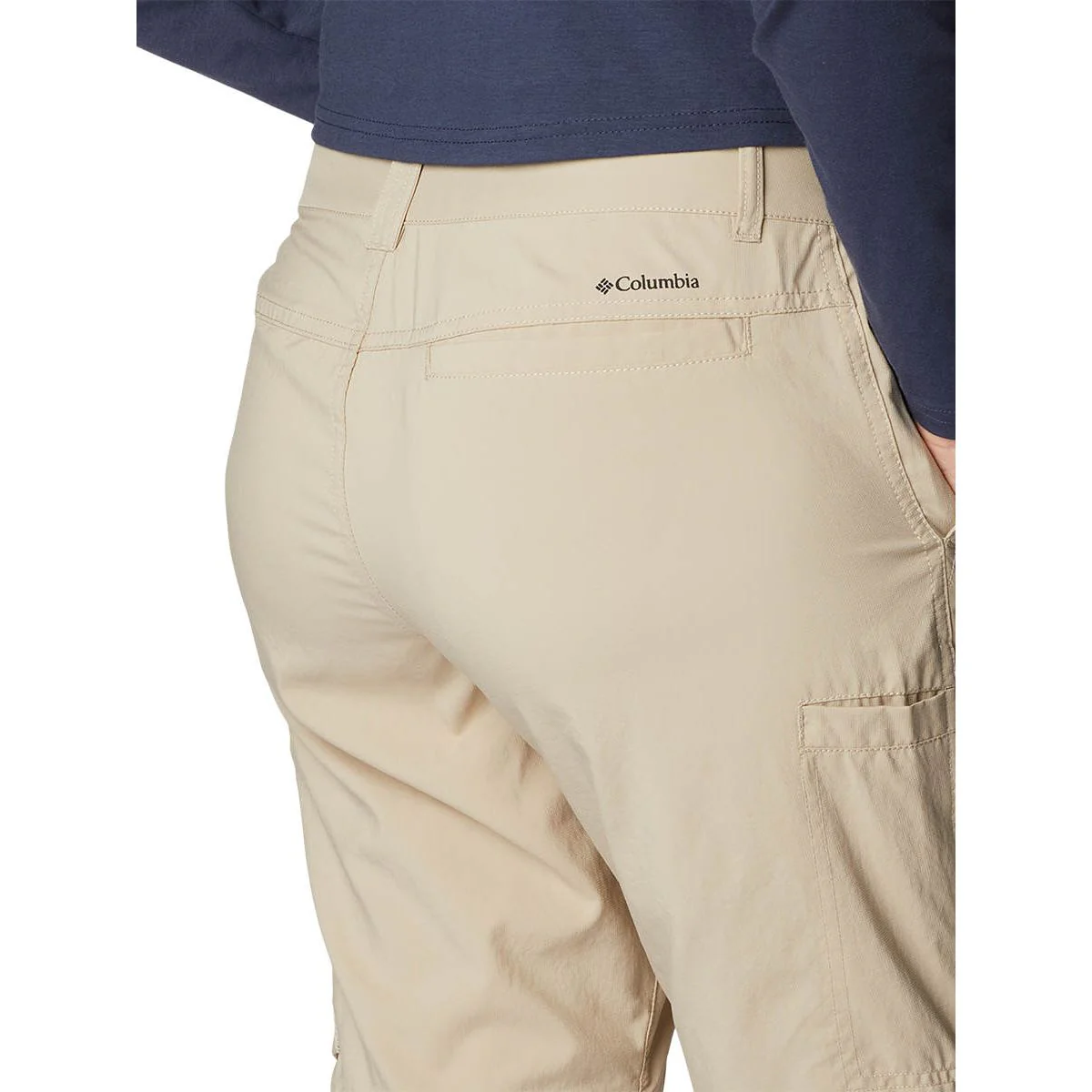 COLUMBIA Silver Ridge™ Utility Convertible Women's Hiking Pants - Beige - L (US SIZE)