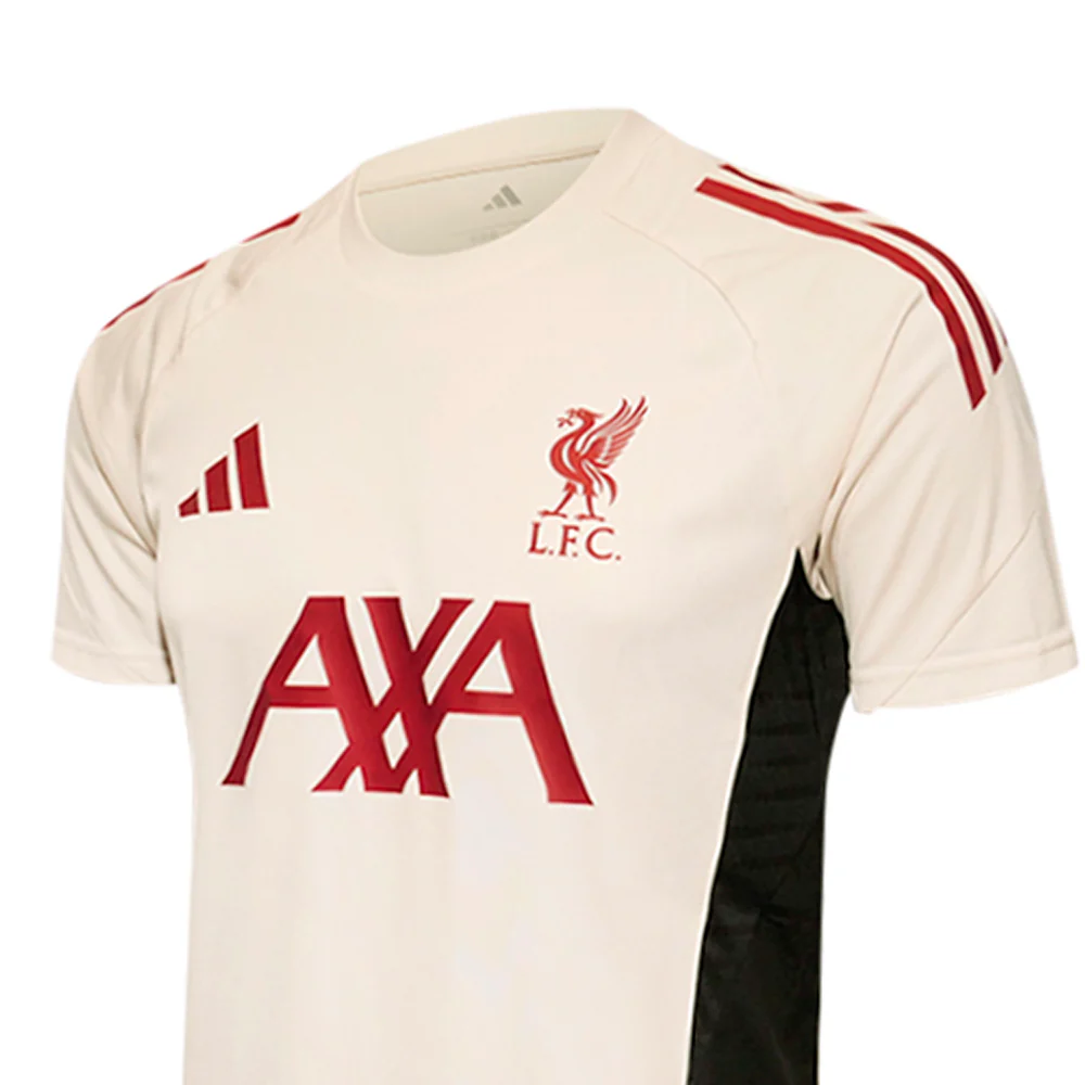 Мужская футбольная джерси Adidas Liverpool Fc Tiro 25 Competition Training — цвет белый, размер 2XL (UK SIZE)