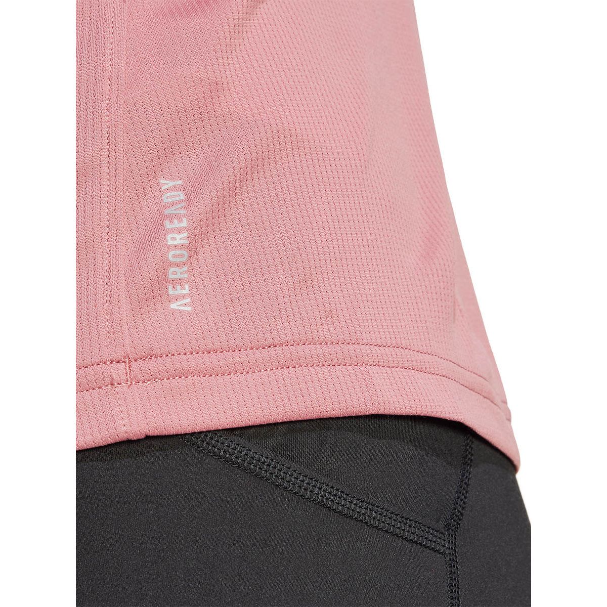 Женская беговая футболка Adidas Run It — цвет розовый, размер 2XL (азиатский размер)