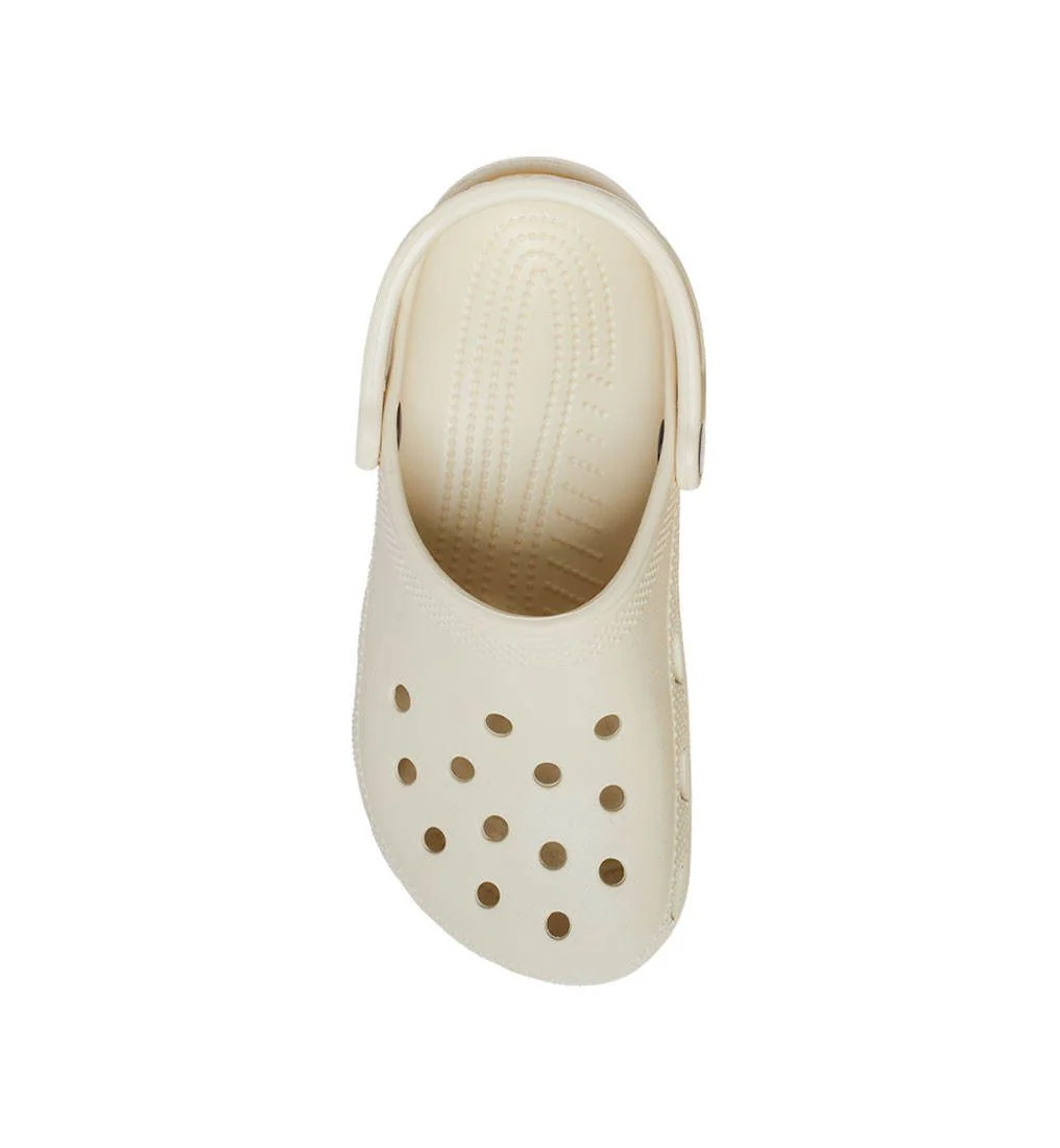 CROCS Classic Clog Unisex Lifestyle Shoes - Beige - US M10/W12