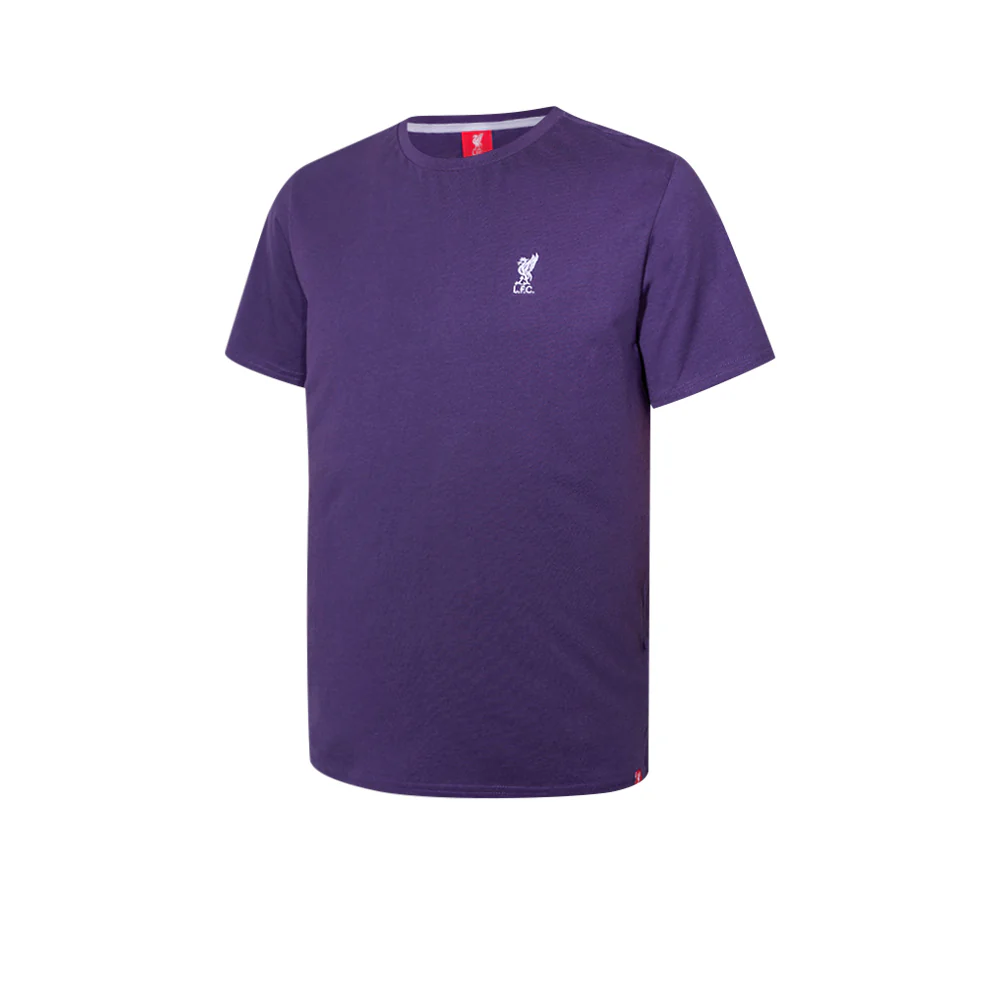 LFC Liverbird Emblem Men's T-Shirt - Purple - 2XL (UK SIZE)