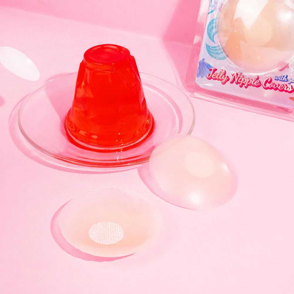 U Lady Jelly Nipple Covers With Glue 1Pair