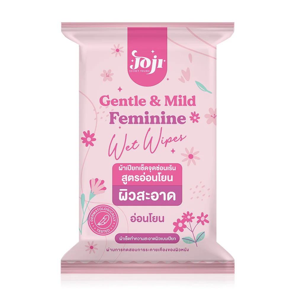 JOJI Secret Young Gentle & Mild Feminine Wet Wipes 20 Sheets