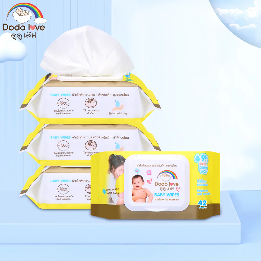 DODOLOVE Baby Wipes 42 Sheets