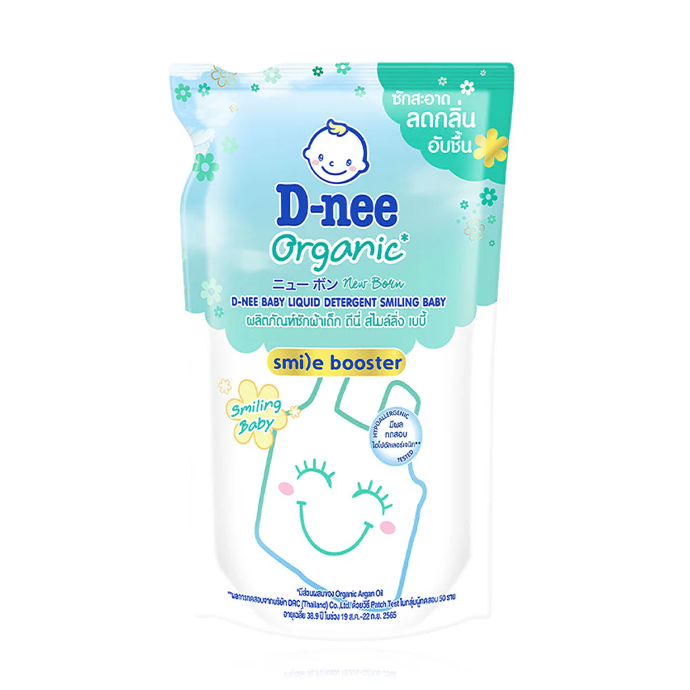 D-nee Baby Liquid Detergent Organic Smiling Baby 550ml