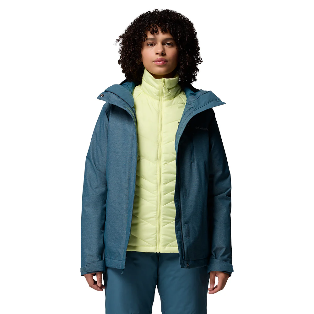 Женская куртка Columbia Whirlibird™ V Interchange — цвет зеленый, размер 2XL (американский размер)