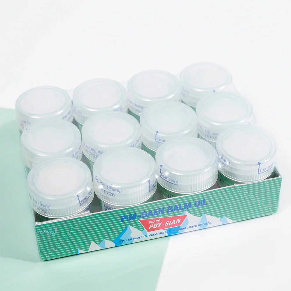 Poysian Cotton Pimsaen Balm Oil [8cc x 12pcs]