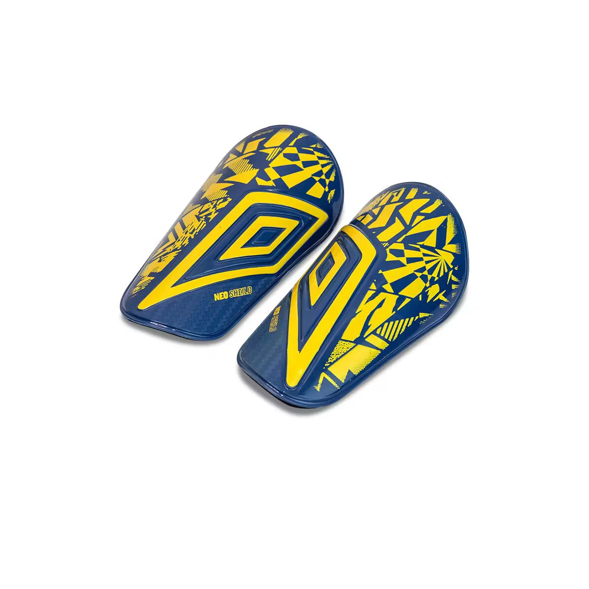 UMBRO NC Men's Football Shin Guards - Blue - L (US SIZE)