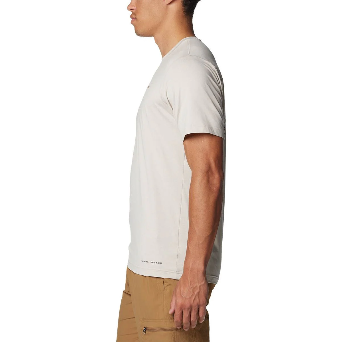 COLUMBIA Kwick Hike™ Back Graphic Men's T-Shirt - Beige - 2XL (US SIZE)