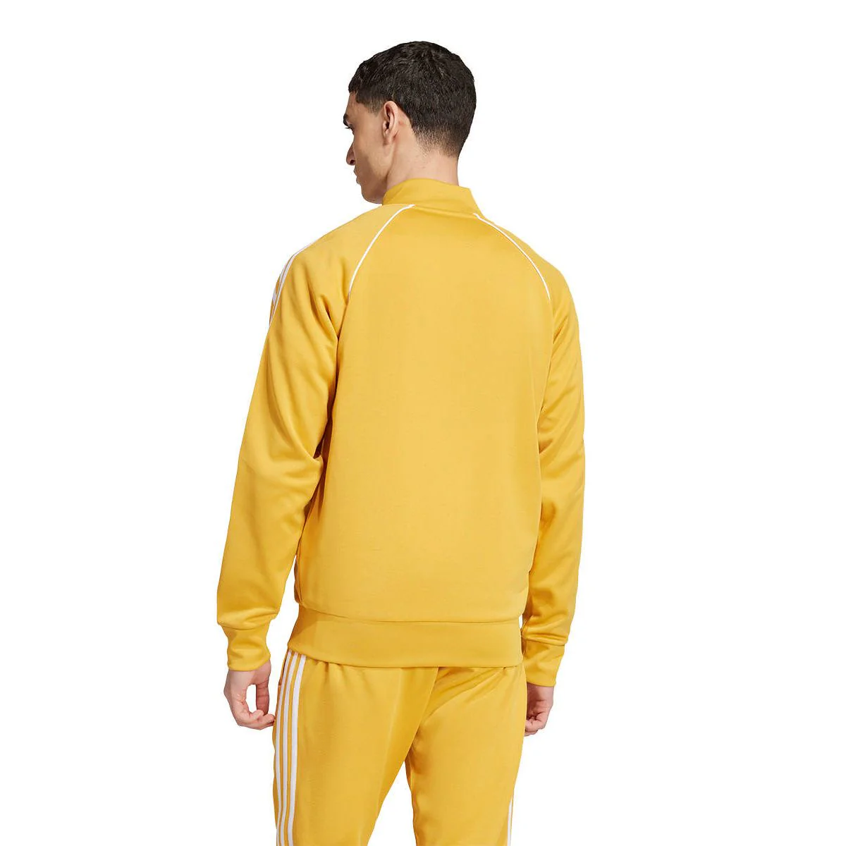 Мужская куртка Adidas Originals Adicolor Classics Sst Track — цвет желтый, размер 2XL (азиатский размер)