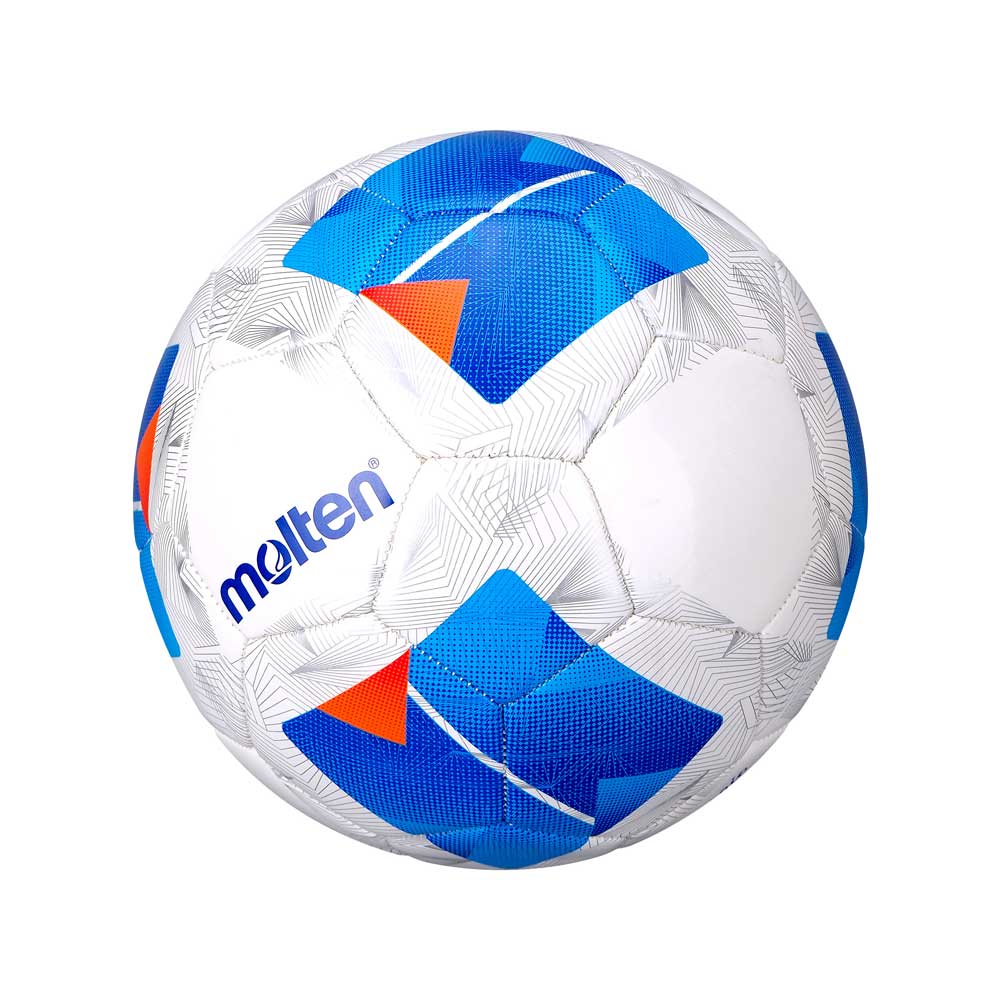 MOLTEN ฟุตบอล F4N2000 TPU เย็บเครื่อง เบอร์ 4 สีขาว/น้ำเงิน - Multi color - BALL 4