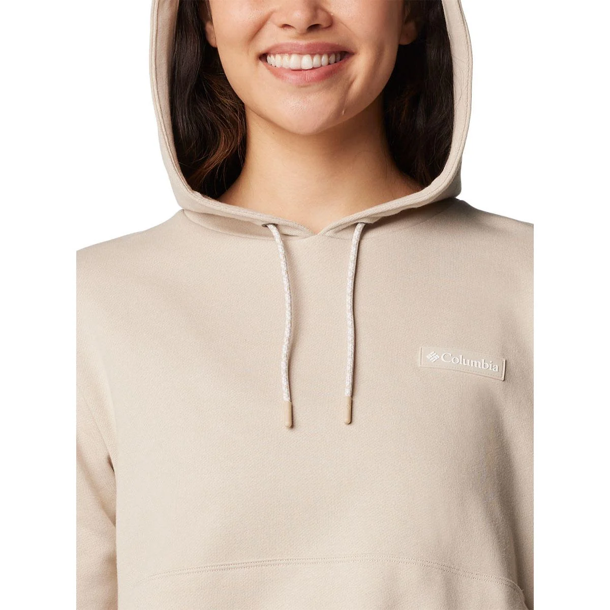 COLUMBIA Marble Canyon™ French Terry Women's Hoodie - Beige - L (US SIZE)