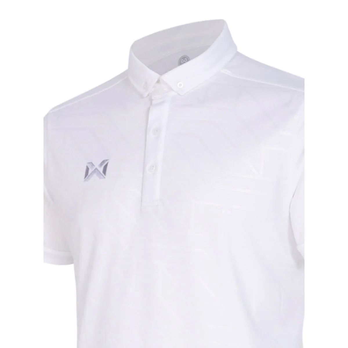 Поло унисекс Warrix Vividus — цвет белый, размер 2L (американский размер)