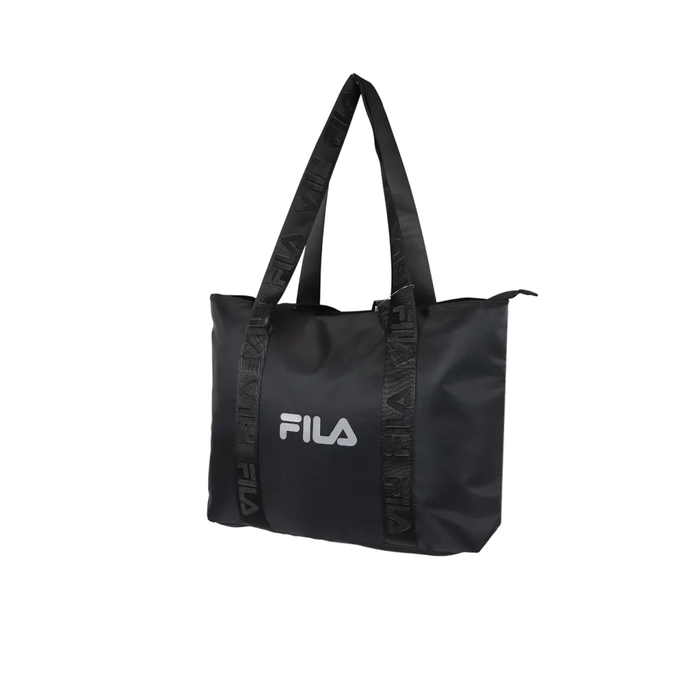 FILA Black Unisex Tote Bag - Black - ONE SIZE