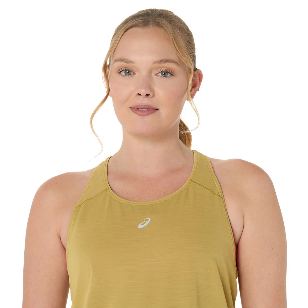 Asics Road Women's Running Tank — цвет желтый, размер L (американский размер)
