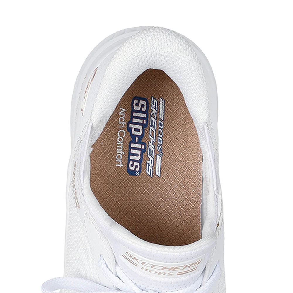 SKECHERS Slip-ins®: BOBS® Arch Comfort B Sweet - A Look Women's Lifestyle Shoes - White - US 10