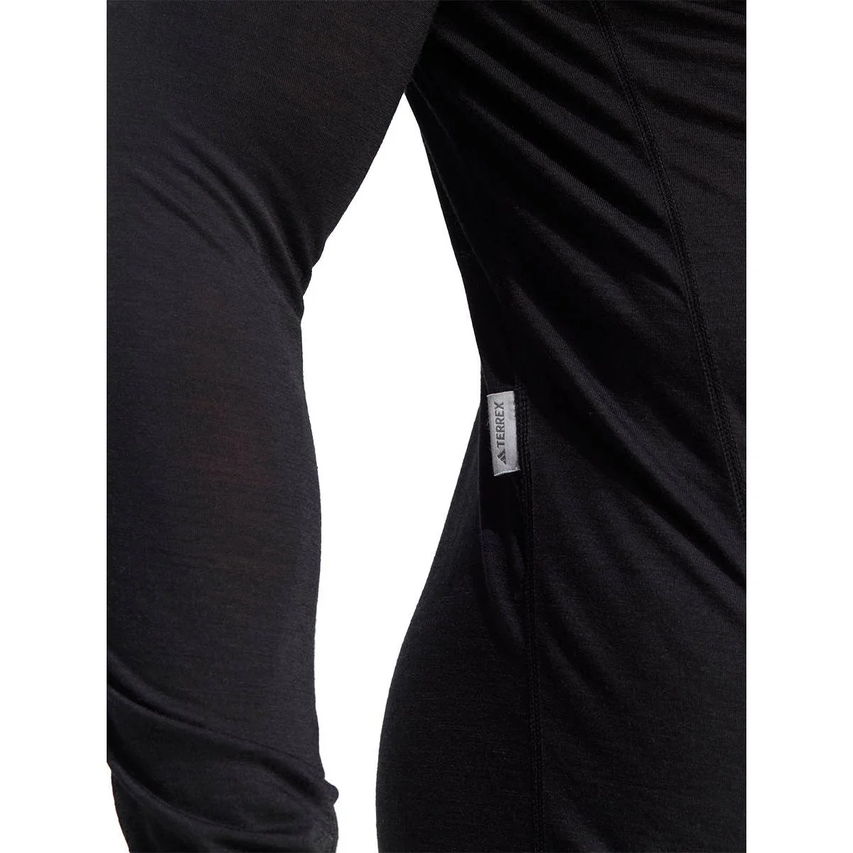 ADIDAS Xperior Merino 150 Long Sleeve Men's Baselayer - Black - L (UK SIZE)