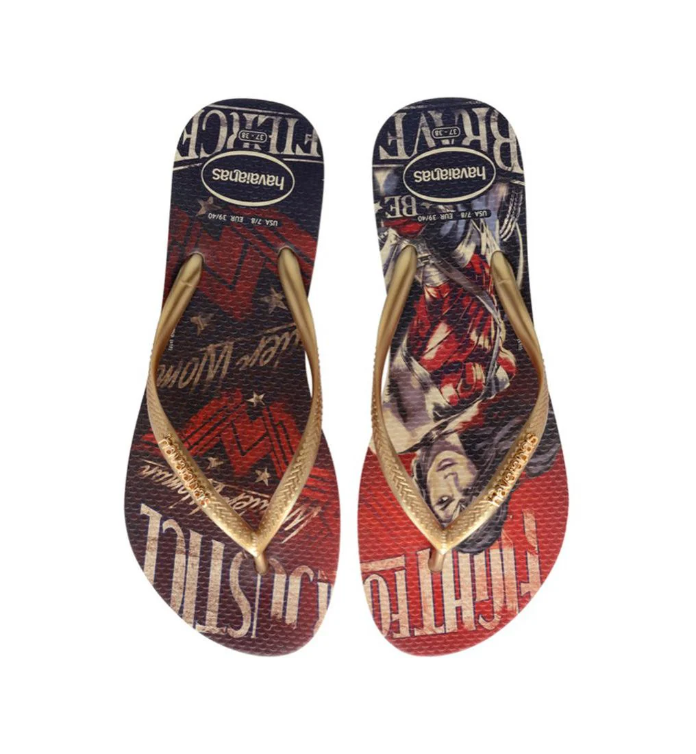 HAVAIANAS Slim Hero Women's Sandals - Beige - EU 35