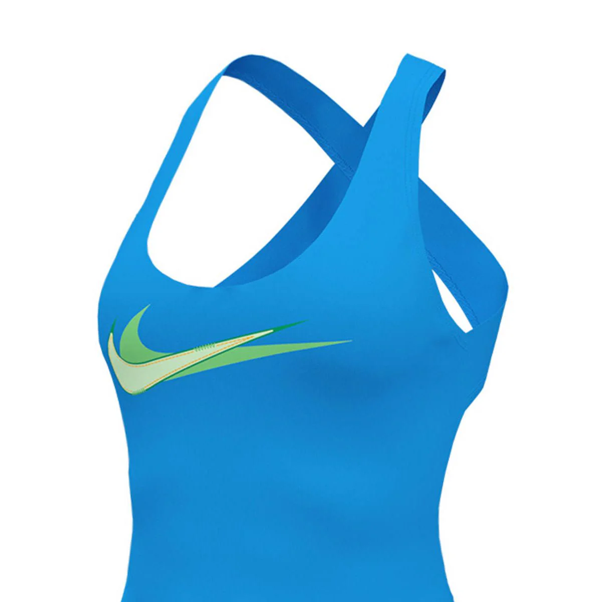 NIKE Multi Logo Crossback One Piece Women's Swimsuit