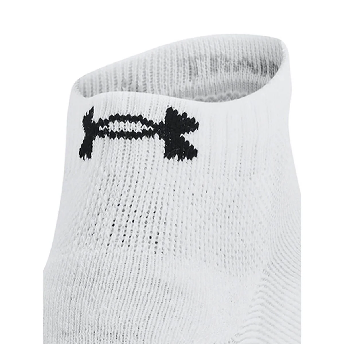 Носки унисекс Under Armour Training Cotton Low Cut (3 pairs) — цвет белый, размер L (американский размер)