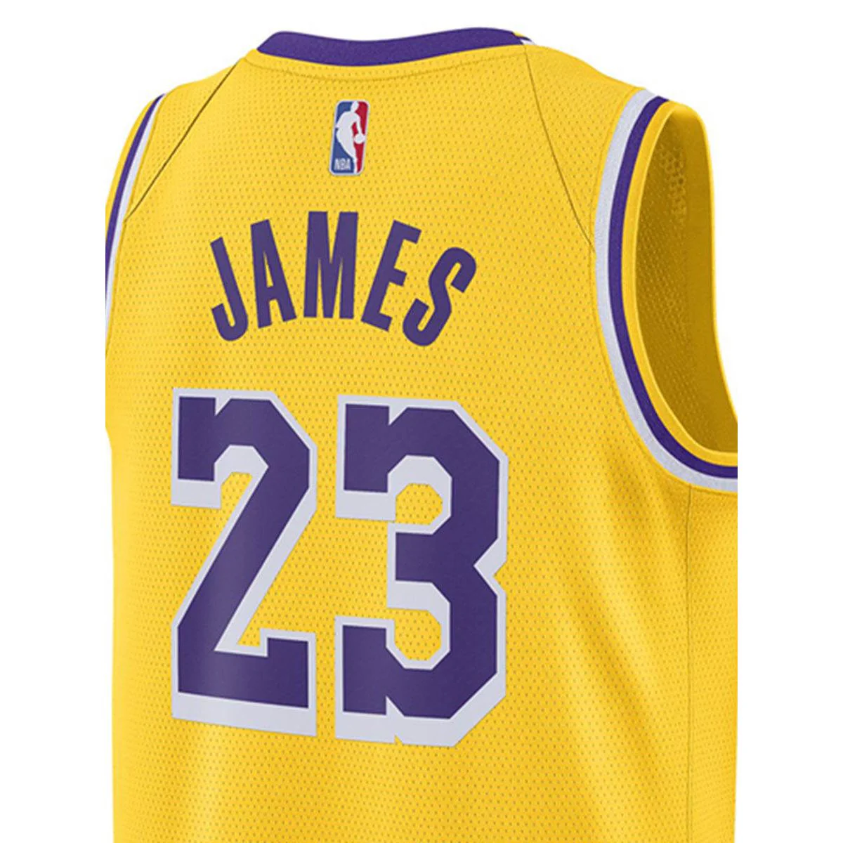 NIKE Los Angeles Lakers Icon Edition 2022/23 Men's Basketball Tank - Yellow - 2XL (US SIZE)