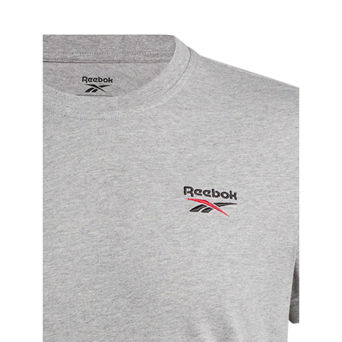 Мужская тренировочная футболка Reebok Identity Classics — цвет серый, размер 2XL (американский размер)