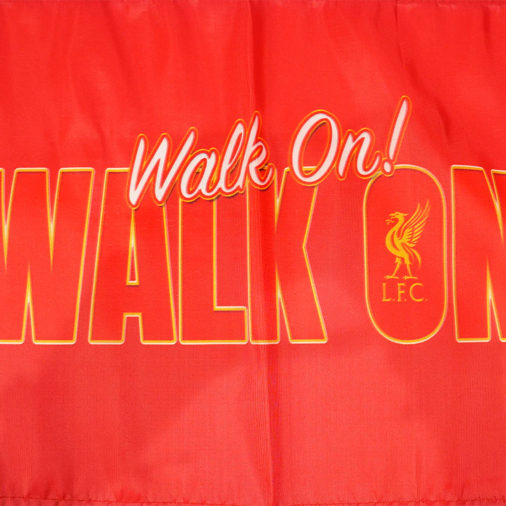 LFC Walk On Car Flag - Red - ONE SIZE